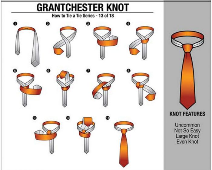 cara ikat tie grantchester knot