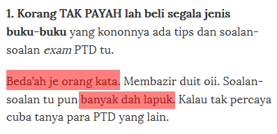 tips calon ptd m41